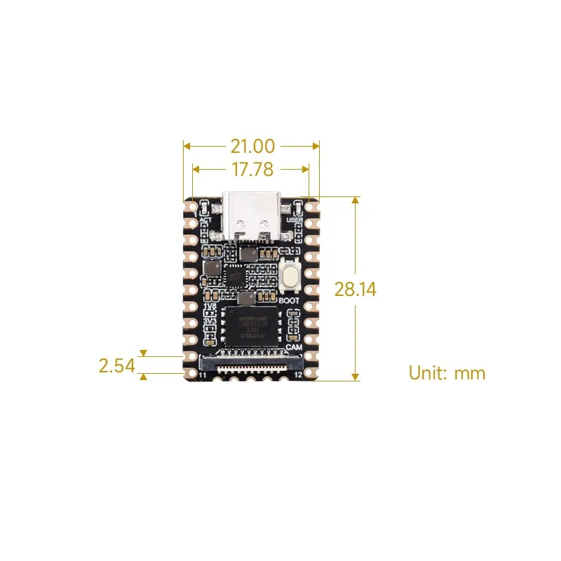 Waveshare Luckfox Pico Mini A RV1103 Linux Dev Board - Image 4
