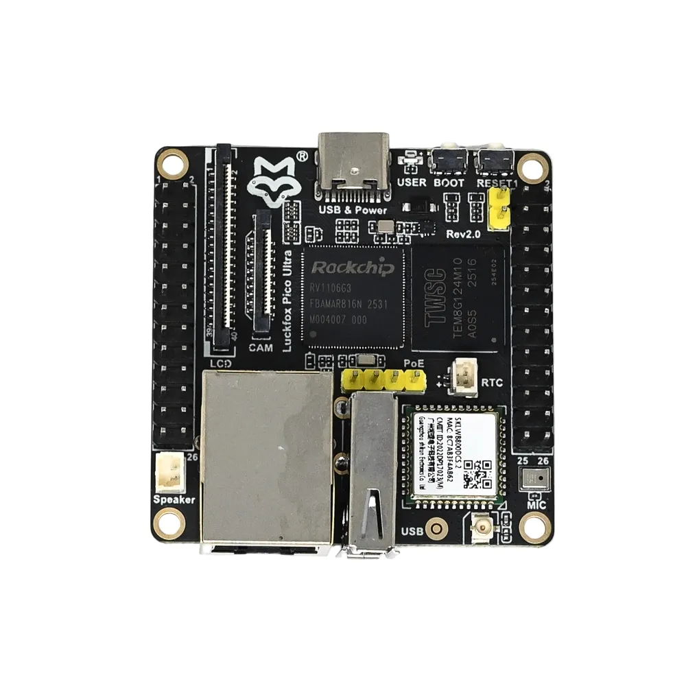 Waveshare Luckfox Pico Ultra RV1106 Linux Dev Board w/ Wireless - Image 2