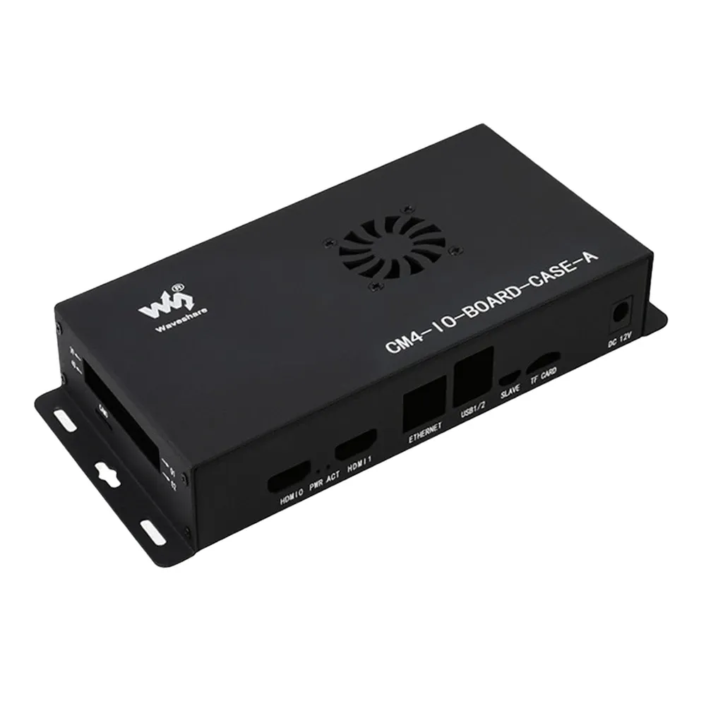 Waveshare Metal Box (A) for Raspberry Pi CM4 IO Board w/ Fan