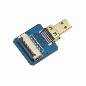 Waveshare Micro HDMI Male to FFC 20PIN Horizontal Adapter