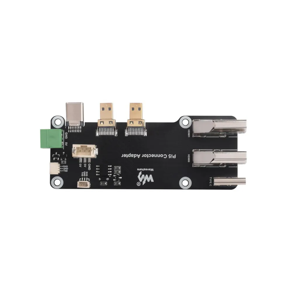 Waveshare Micro HDMI to HDMI Dual 4K Adapter for Pi 5/4B - Image 2