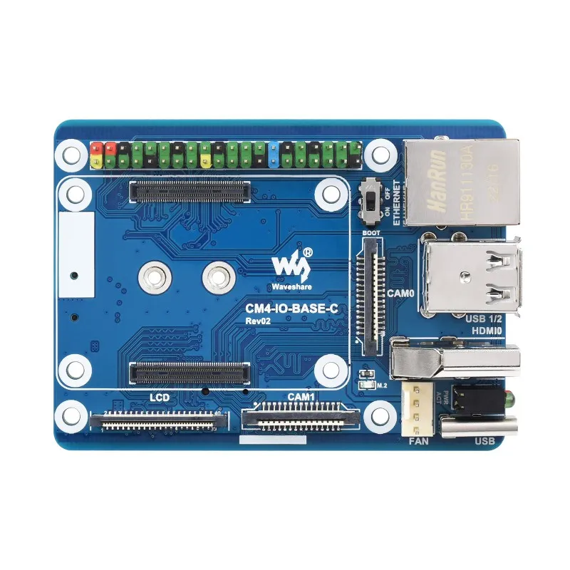 Waveshare Mini Base Board (C) for Raspberry Pi CM4 - Image 3