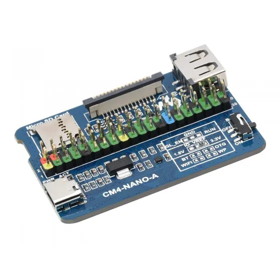 Waveshare Nano Base Board (A) for Raspberry Pi CM4 - Image 3