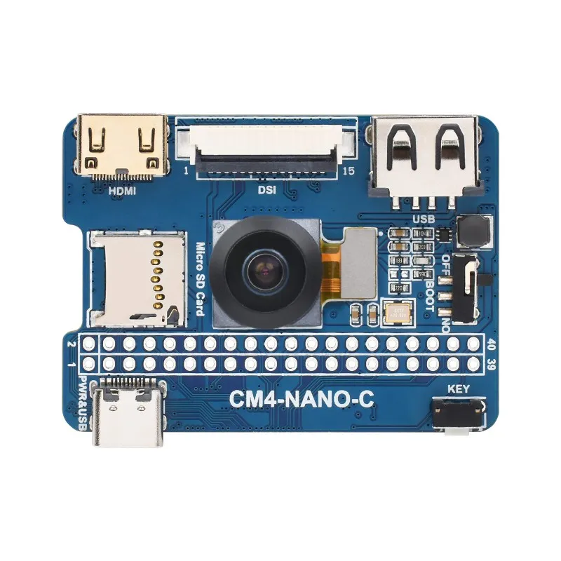 Waveshare Nano Base Board (C) for Raspberry Pi CM4 - Image 3