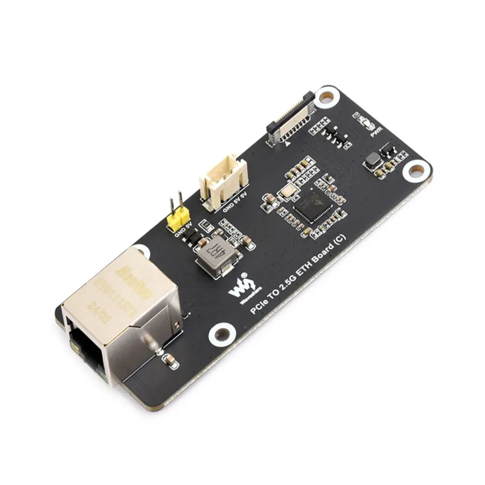 Waveshare PCIe to 2.5G Ethernet Board (C) for Raspberry Pi 5