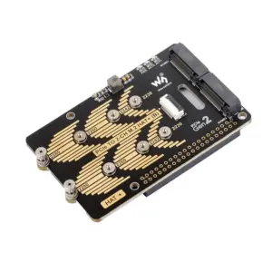 Waveshare PCIe to Dual M.2 NVMe HAT for Raspberry Pi 5