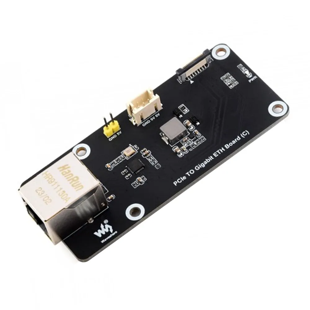 Waveshare PCIe to Gigabit Ethernet Board (C) for Pi 5