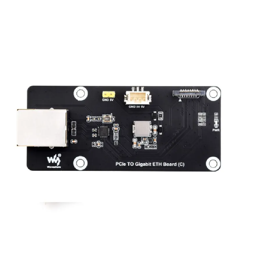 Waveshare PCIe to Gigabit Ethernet Board (C) for Pi 5 - Image 3