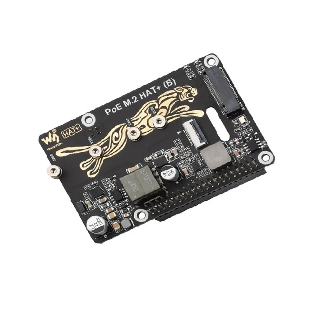 Waveshare PCIe To M.2 Adapter with PoE for Raspberry Pi 5
