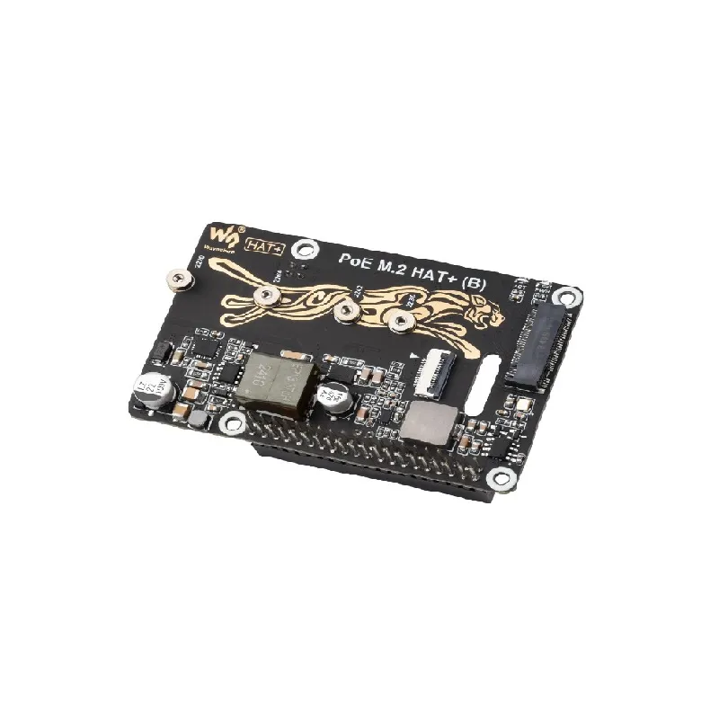 Waveshare PCIe To M.2 Adapter with PoE for Raspberry Pi 5 - Image 3