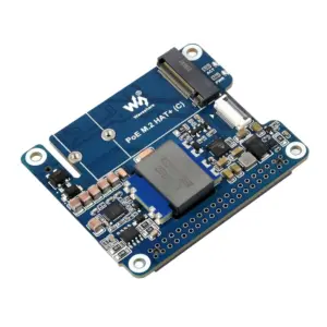 Waveshare PCIe to M.2 NVMe Adapter with PoE (C) for Pi 5