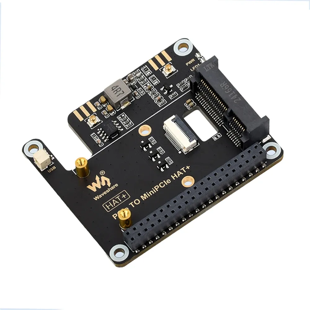 Waveshare PCIe to MiniPCIe Adapter for Raspberry Pi 5