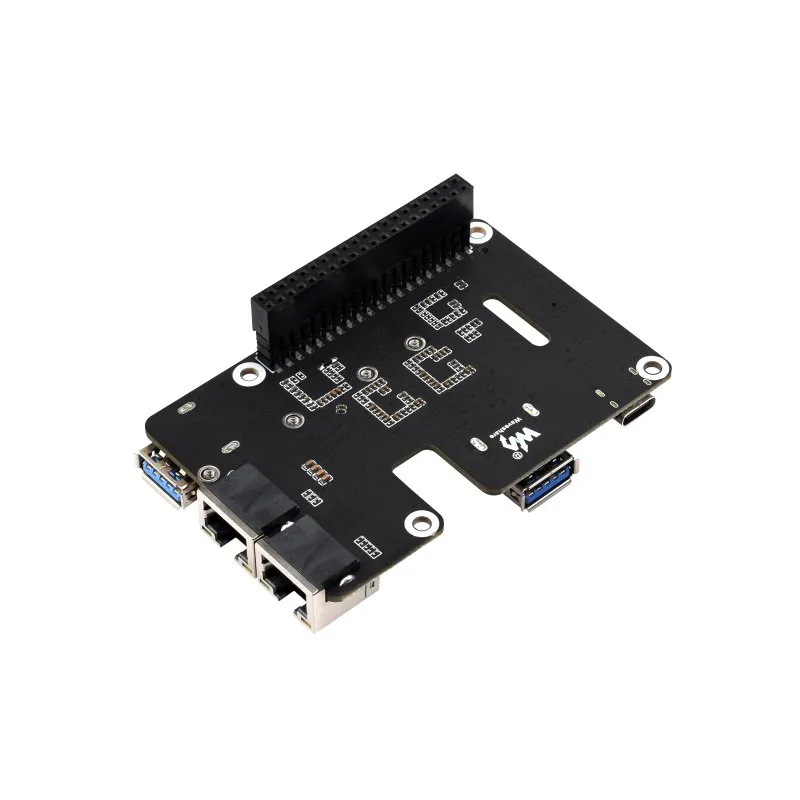 Waveshare PCIe to USB 3.2, 2.5G ETH, M.2 NVMe HAT for Pi 5 - Image 3
