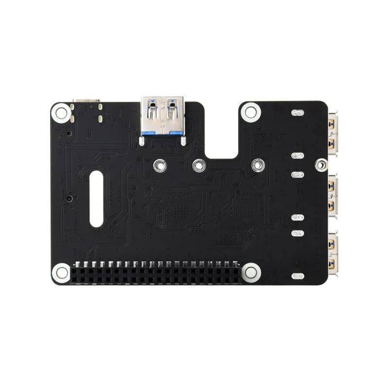 Waveshare PCIe to USB 3.2 Gen1 & M.2 HAT for Raspberry Pi 5 - Image 4