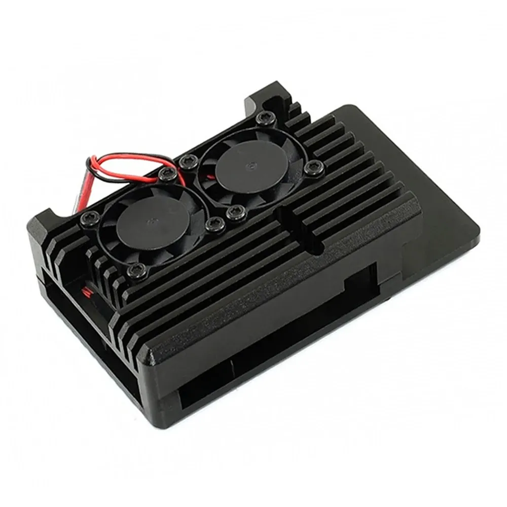 Waveshare Pi 4 Case with Dual Cooling Fans