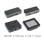 Waveshare Pi Zero POD Kit C - HDMI, USB Hub, LCD & LAN