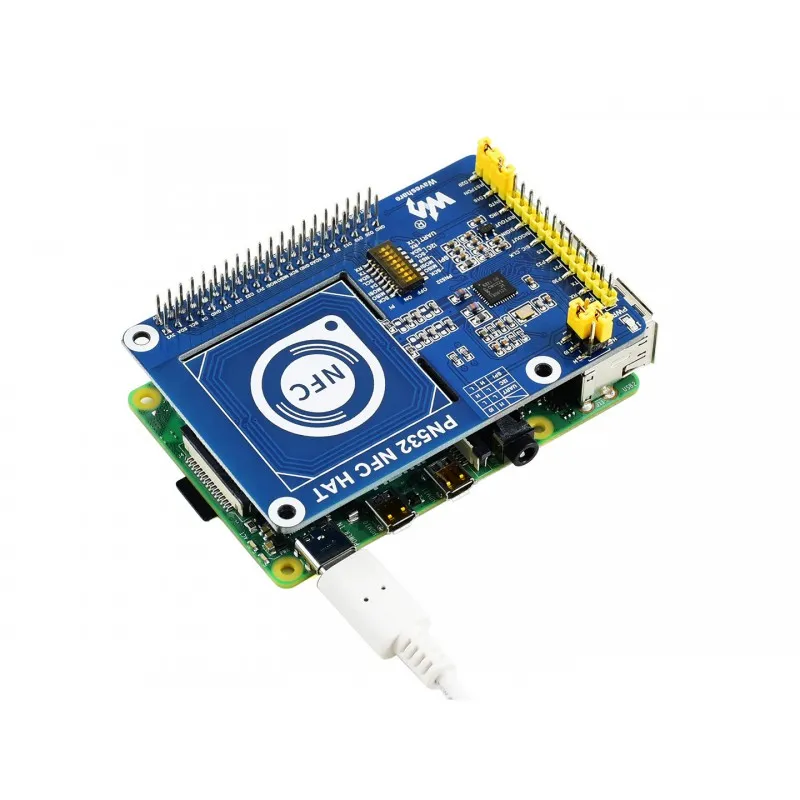 Waveshare PN532 NFC HAT for Raspberry Pi, Multi-Interface - Image 4