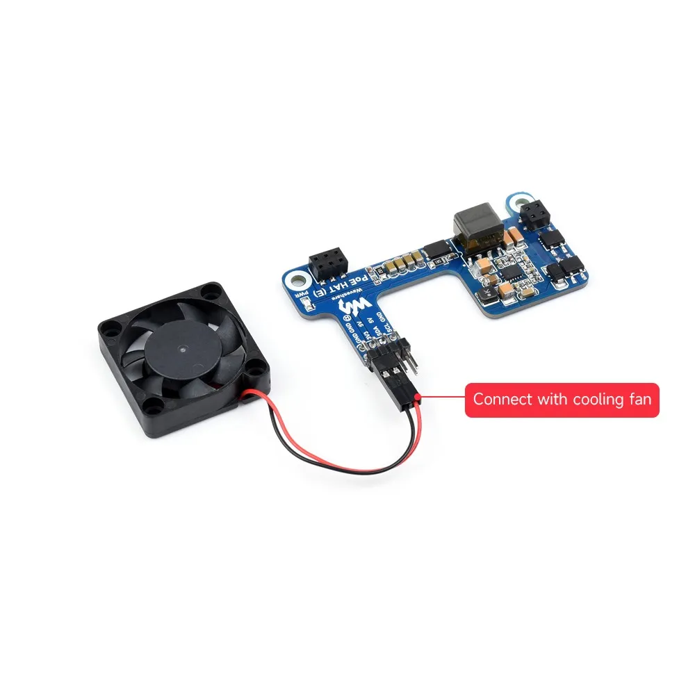 Waveshare PoE HAT (E) for Raspberry Pi 3B+/4B - Image 5