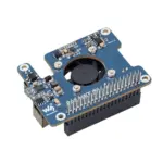Waveshare PoE HAT (F) for Raspberry Pi 5 w/ Fan & Heatsink