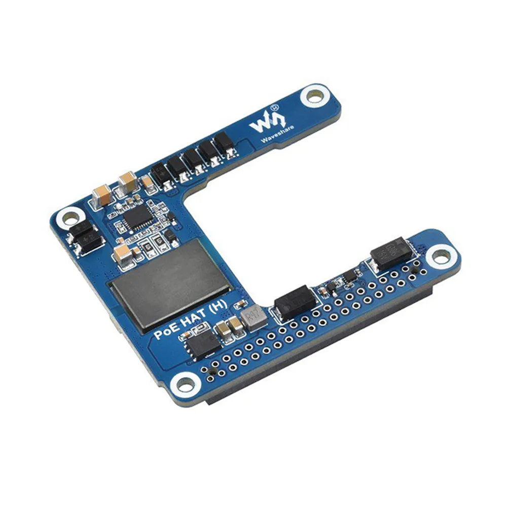 Waveshare PoE HAT (H) for Raspberry Pi 5 / CM5, 5V 5A Output