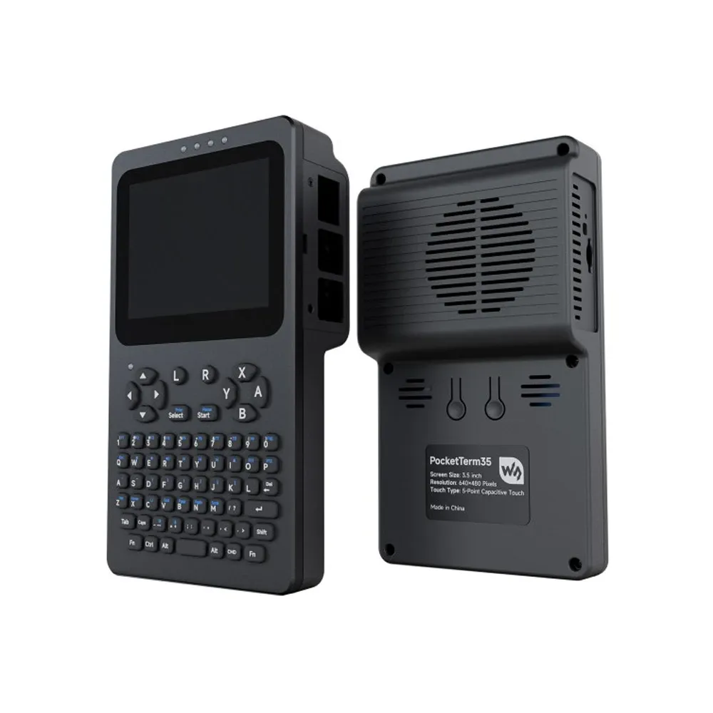Waveshare Portable Linux Terminal for Pi 4B/5, 3.5" Touch - Image 5