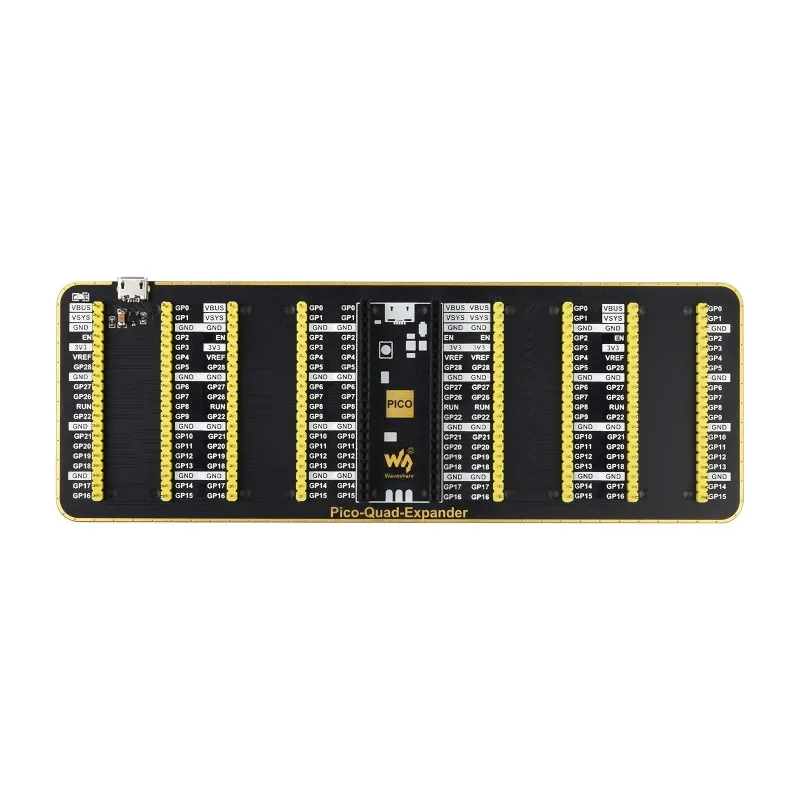 Waveshare Quad GPIO Expander for Raspberry Pi Pico - Image 3