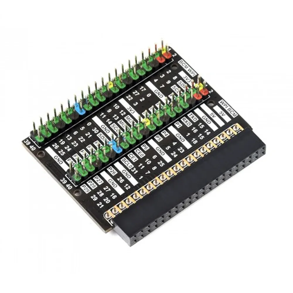 Waveshare Raspberry Pi 400 Dual GPIO Header Adapter