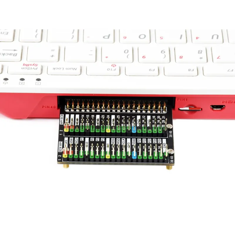 Waveshare Raspberry Pi 400 Dual GPIO Header Adapter - Image 5