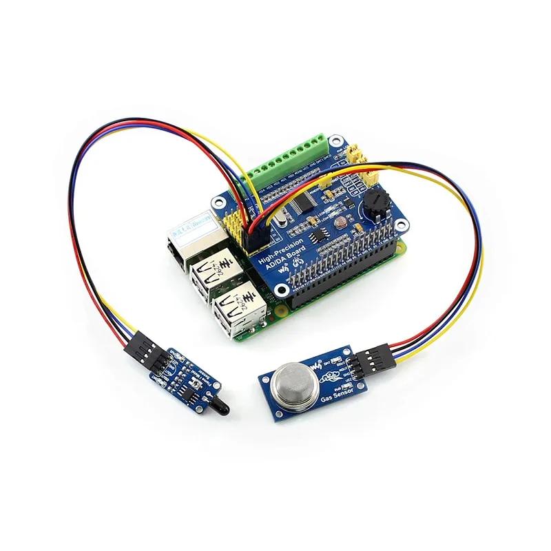 Waveshare Raspberry Pi High-Precision AD/DA Board - Image 3