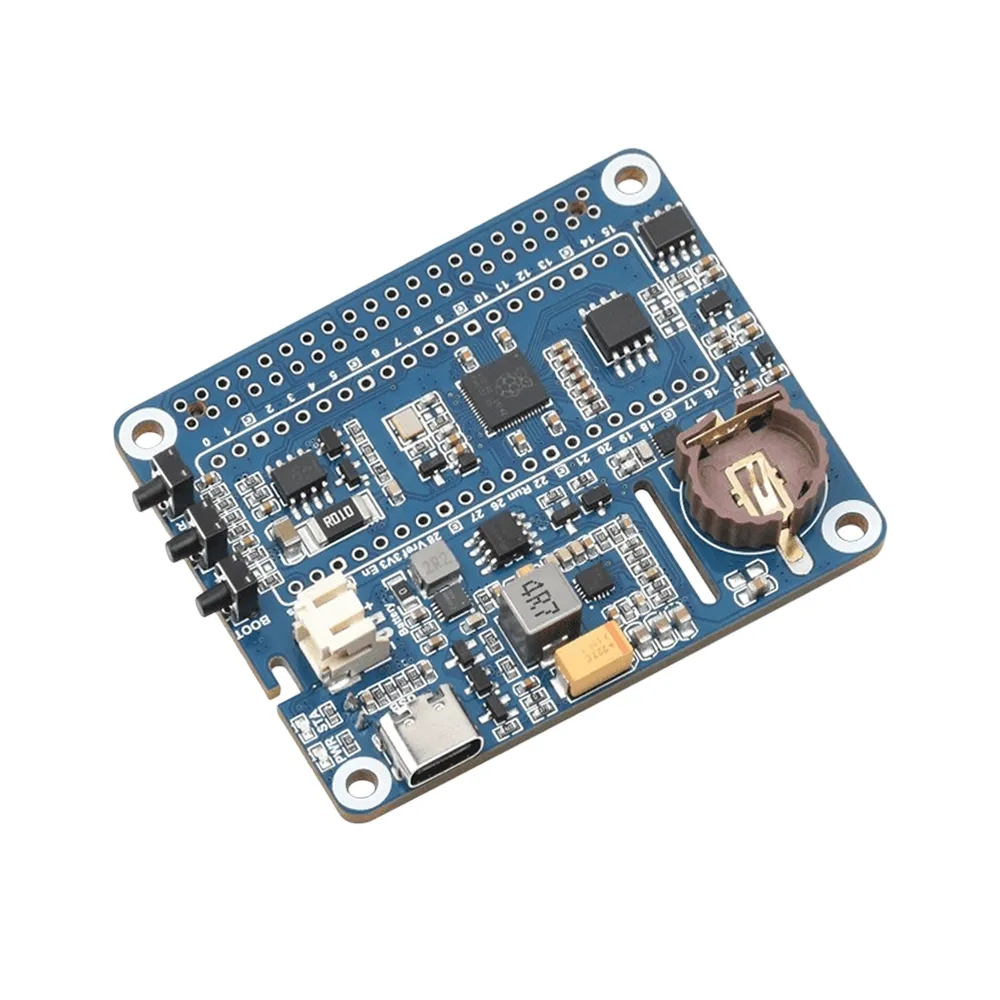 Waveshare RP2040 Power Management HAT for Raspberry Pi