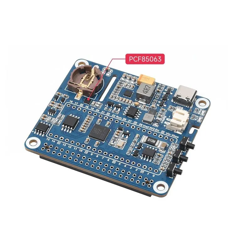 Waveshare RP2040 Power Management HAT for Raspberry Pi - Image 4