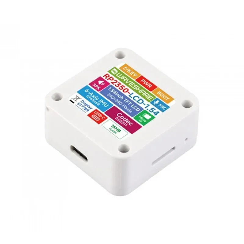 Waveshare RP2350 1.54" IPS LCD Dev Board, Dual-Arch, Touch - Image 5
