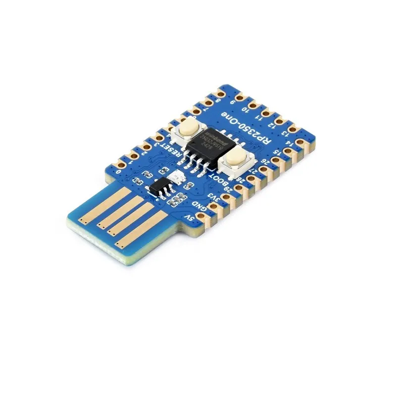 Waveshare RP2350-One MCU Board w/ PCB Type-A Plug - Image 3