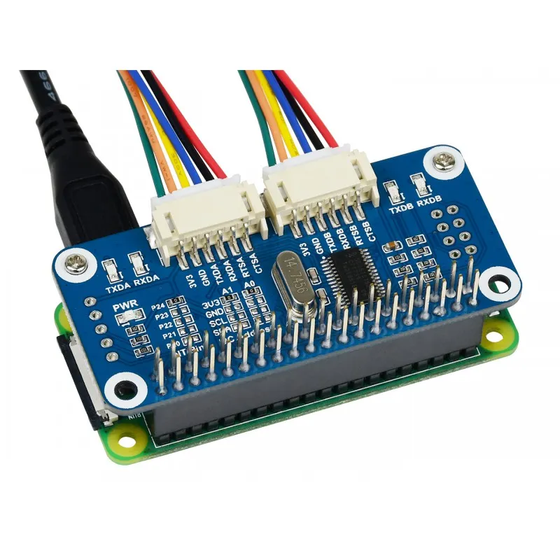 Waveshare Serial Expansion HAT for Raspberry Pi - Image 3