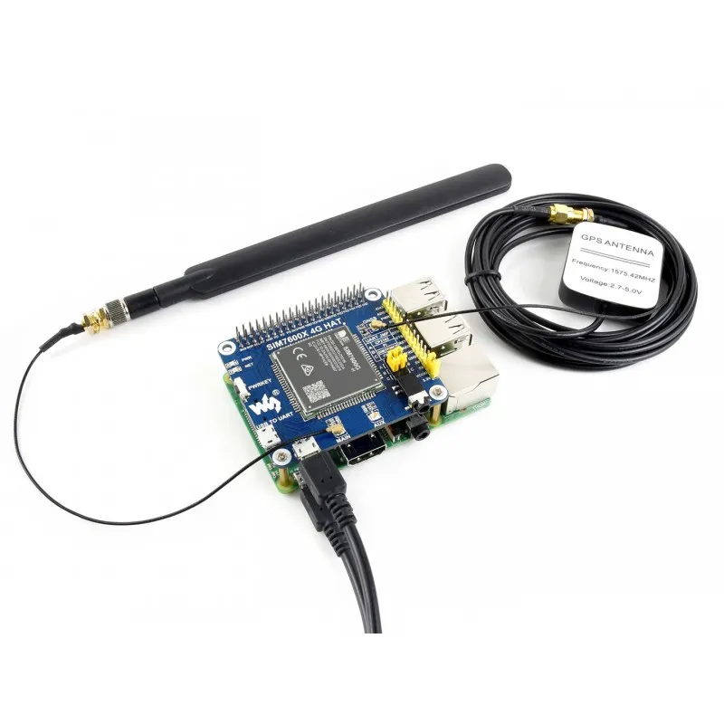 Waveshare SIM7600G-H 4G HAT for Raspberry Pi - Image 2