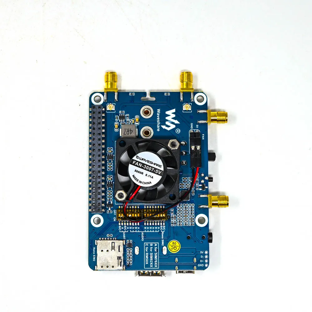 Waveshare SIM7600G-H 4G M.2 HAT for Raspberry Pi, LTE Cat4 GNSS - Image 2