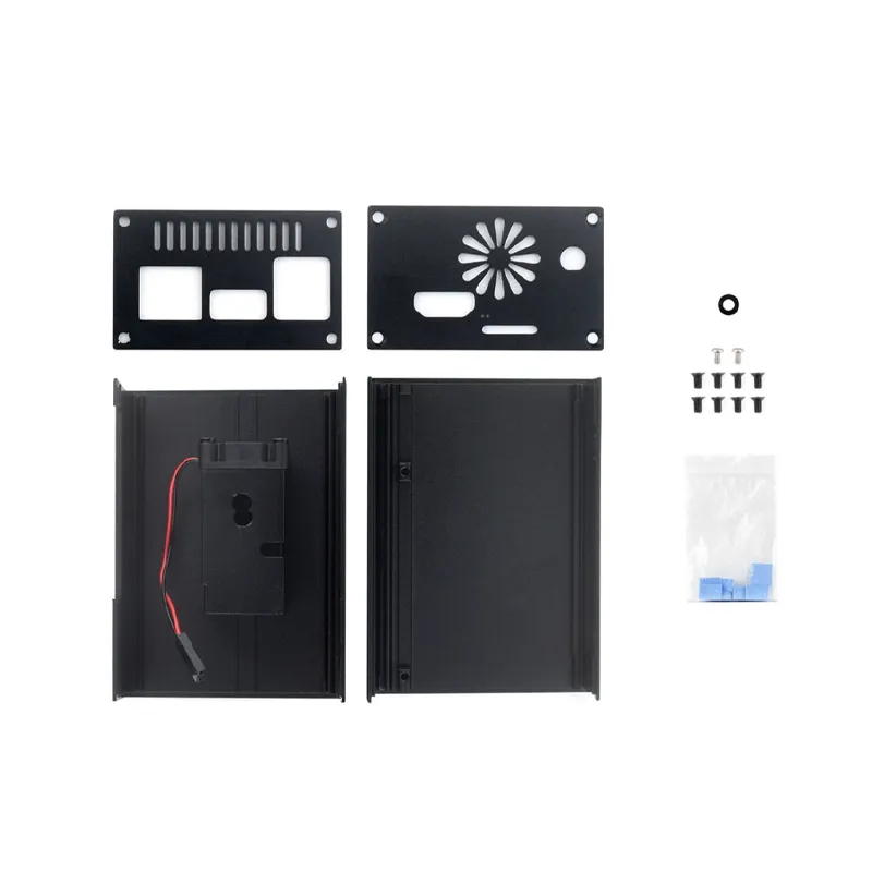 Waveshare Stripe Aluminum Cooling Case for RDK X3 - Image 2