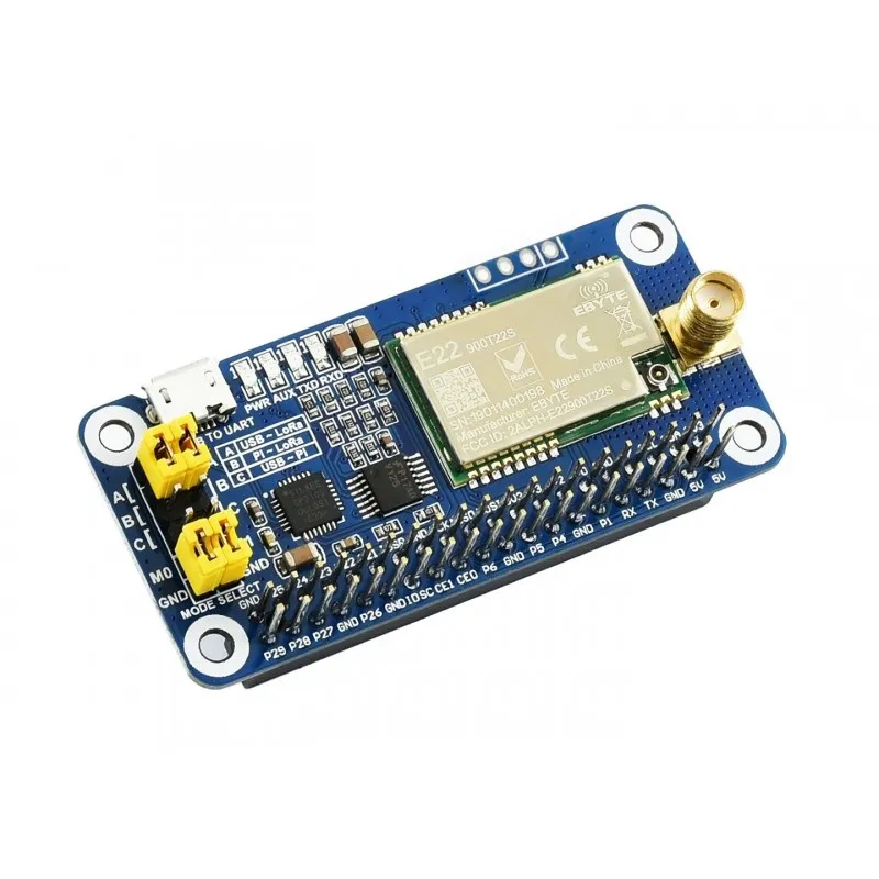 Waveshare SX1262 LoRa HAT for Raspberry Pi 868MHz - Image 2