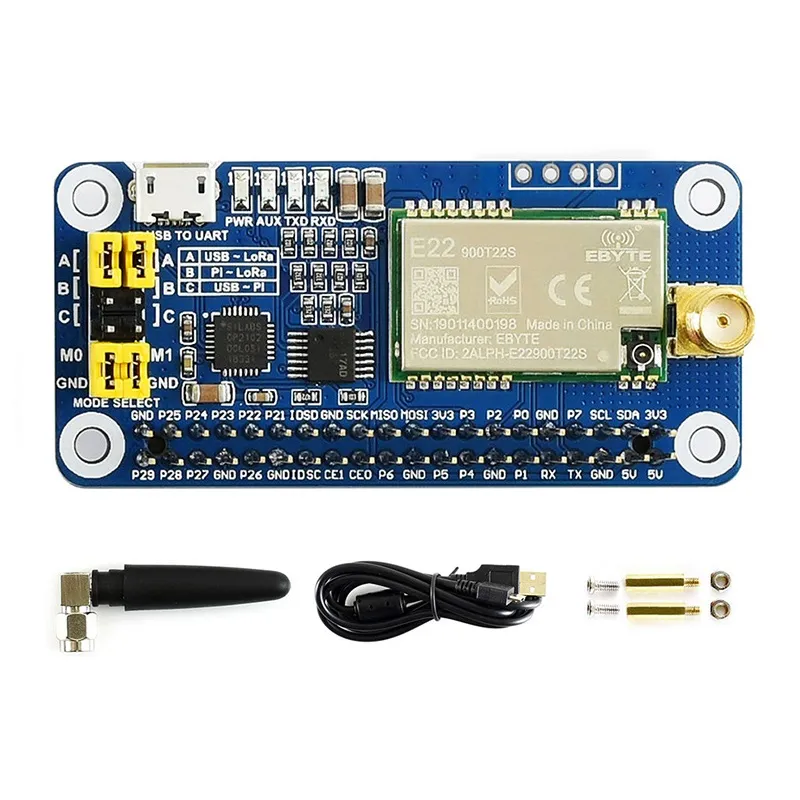 Waveshare SX1262 LoRa HAT for Raspberry Pi 868MHz - Image 5