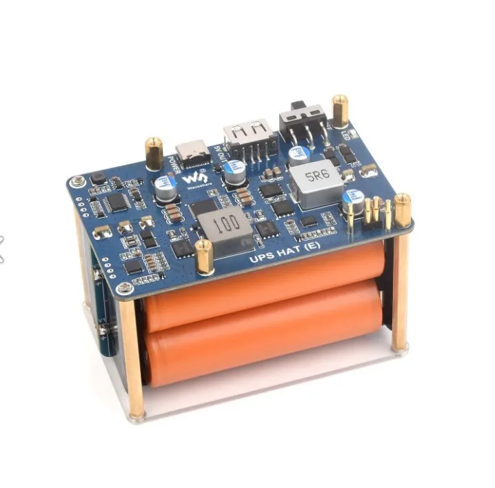Waveshare UPS HAT (E) for Pi - 4x 21700 Li-Ion (No Batteries) - Image 2