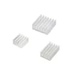 White Aluminum Heat Sink Set for Raspberry Pi 4B