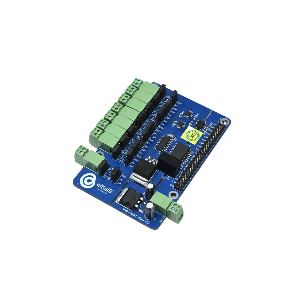 WIN-PIHAT-8AI 8-Ch Analog Input HAT for Raspberry Pi