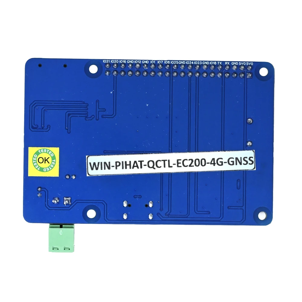 WIN-PIHAT-QCTL-EC200 4G LTE Cat-1 GNSS Pi HAT - Image 3
