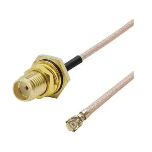 10cm IPEX1 to SMA Female RF Cable RG178