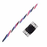 110dB BB Buzzer with 4 WS2812 LEDs for FPV FCs
