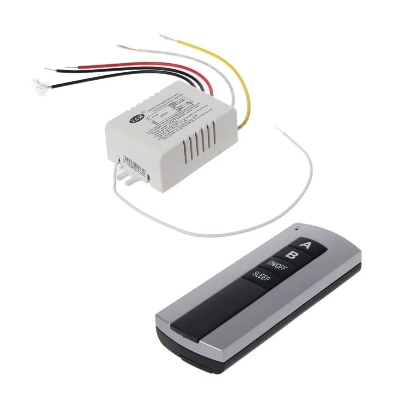 2 Channel RF Wireless Smart Switch with 433MHz Remote Control - Image 4