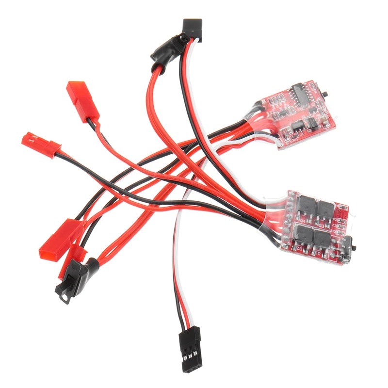 30A Brushed ESC with Brake for RC Motors 4-8V - Image 3