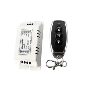 433MHz Wireless Motor Control Switch w/ Keychain Remote (12V DC, 60W)