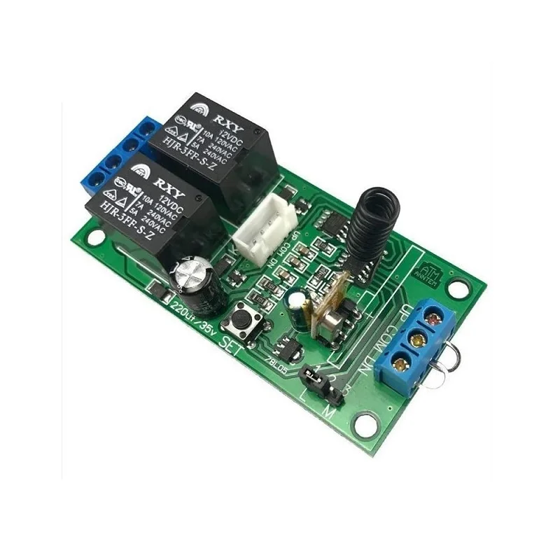 433MHz Wireless Motor Control Switch w/ Keychain Remote (12V DC, 60W) - Image 4