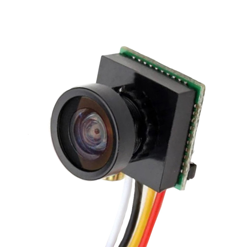 600TVL 1.8mm 1/4 CMOS 120 Degree Wide Angle Lens FPV Camera PAL/NTSC 3.7-5V